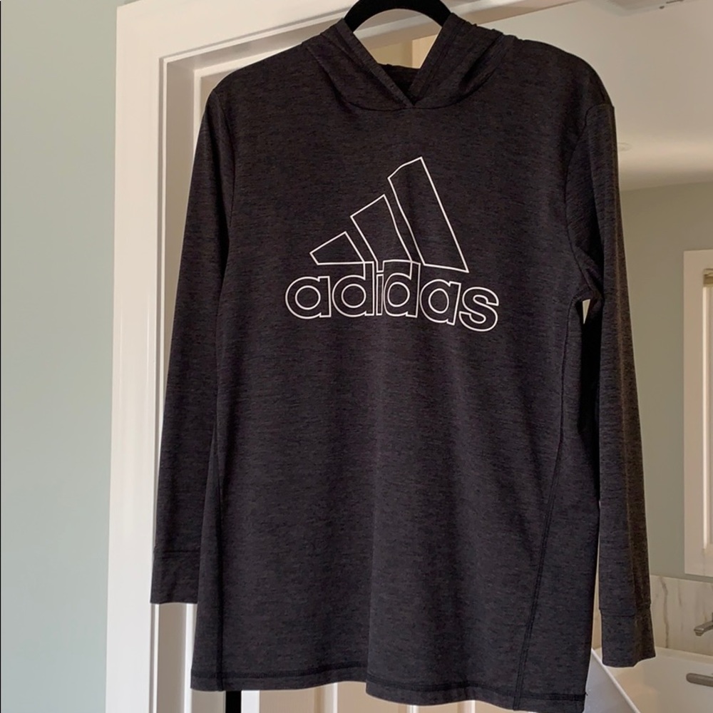 ADIDAS hooded lightweight top